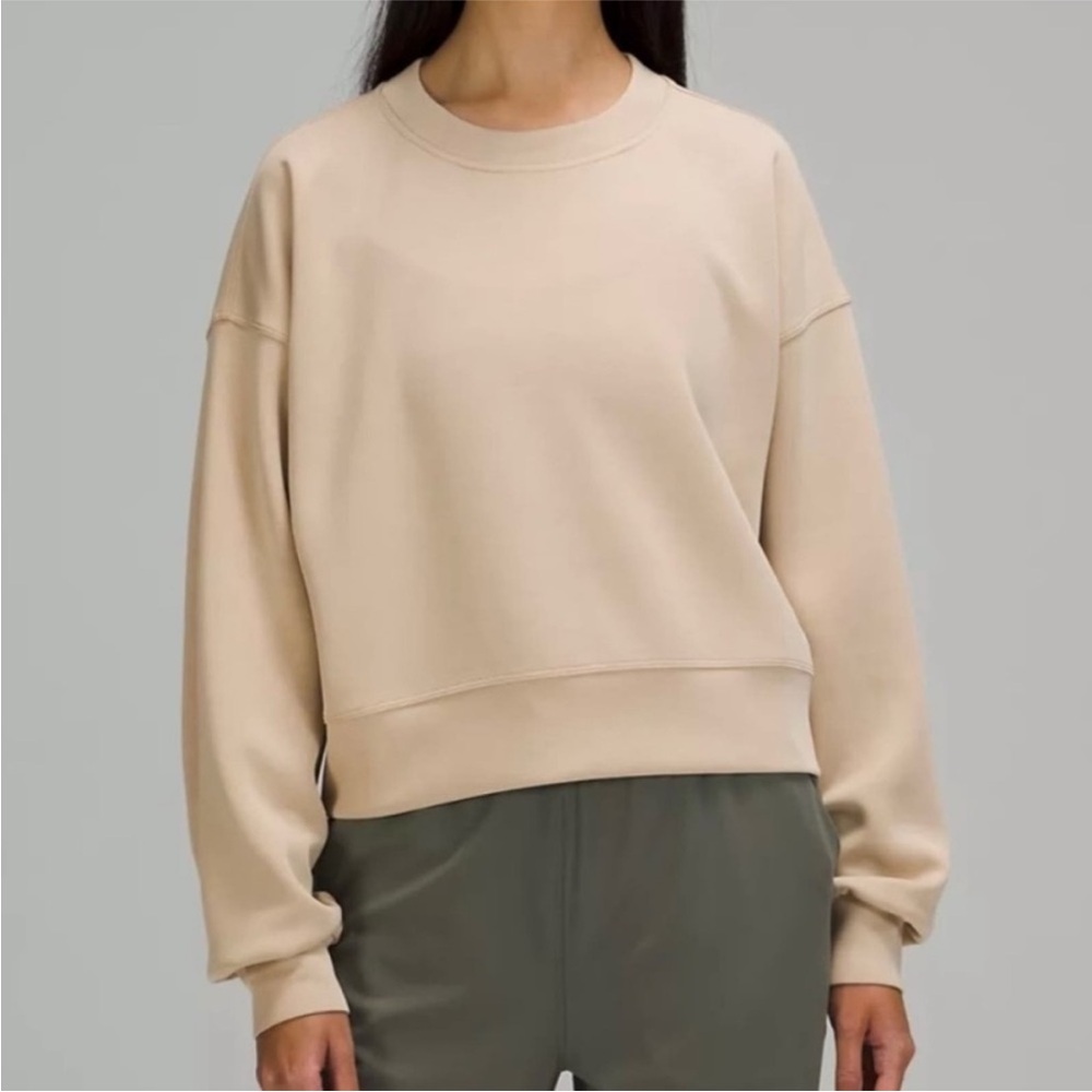 Lululemon Softstreme Cropped Sweatshirt